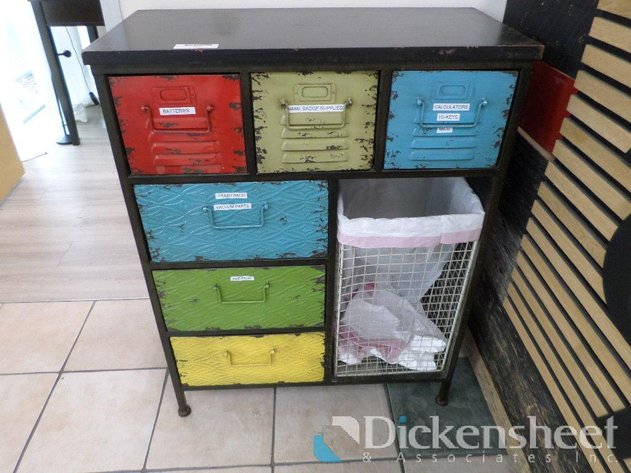 Image for COLORFUL DRAWER STORAGE CABINET