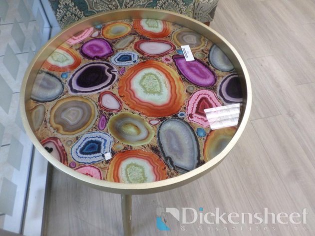 Image for ROUND DECORATIVE SIDE TABLE