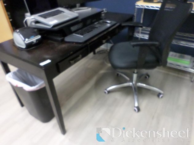 Image for DESK WITH CHAIR & FILE STORAGE