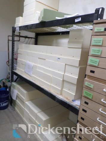 Image for GRAY METAL MEDIUM DUTY ADJUSTABLE SHELVING LOT, (2) SECTIONS