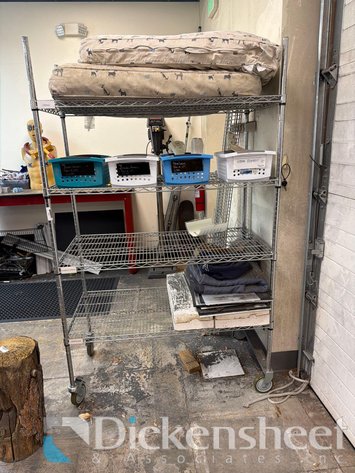 Image for METRO STYLE CHROME ADJUSTABLE RACK & CONTENTS