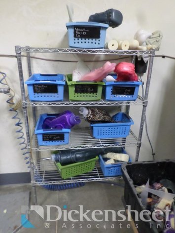 Image for METRO STYLE CHROME ADJUSTABLE RACK & SUPPLIES