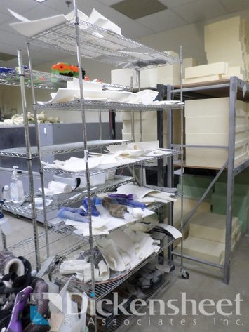 Image for METRO STYLE CHROME ADJUSTABLE WIRE RACK ON CASTERS