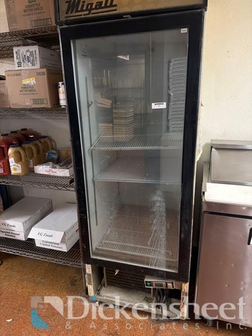 Image for IDW SINGLE CLEAR DOOR REACH IN REFRIGERATOR