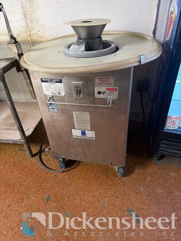 Image for ROUND O MATIC DOUGH ROUNDER, MODEL R-900