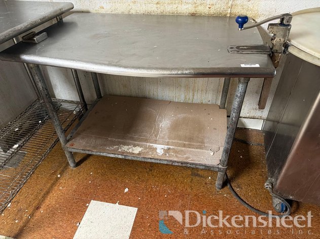 Image for STAINLESS STEEL TABLE INCLUDES CAN OPENER