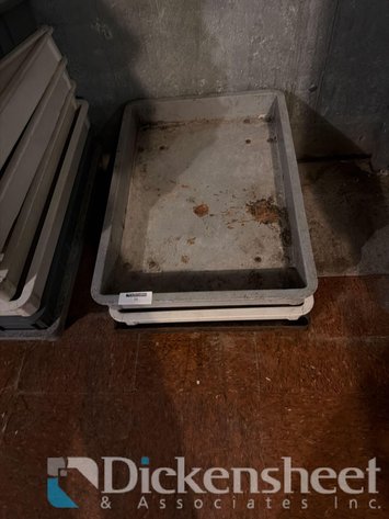 Image for (2) DOUGH PAN CARTS