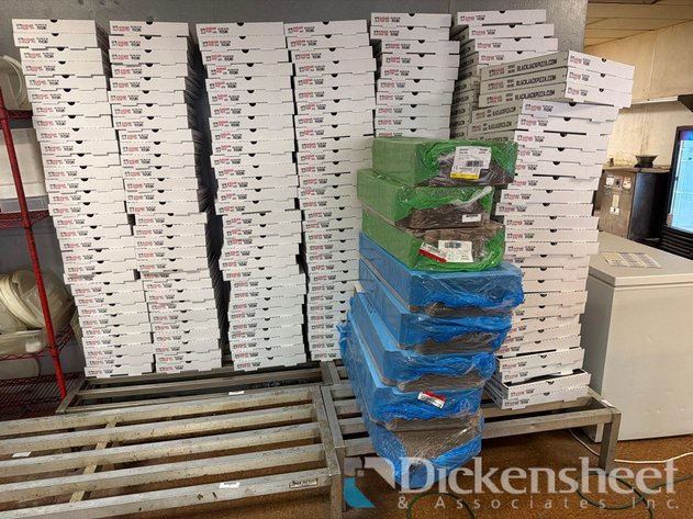 Image for ALL BRANDED PIZZA BOXES IN RESTAURANT