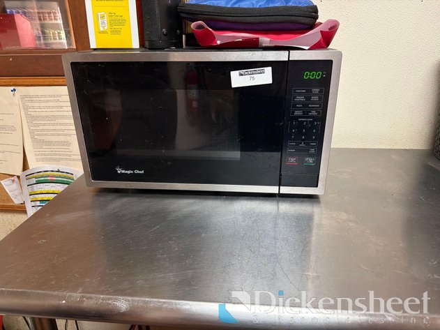 Image for MAGIC CHEF PROGRAMMABLE MICROWAVE OVEN