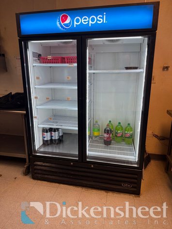 Image for IDW DOUBLE CLEAR DOOR REACH IN REFRIGERATOR / COOLER