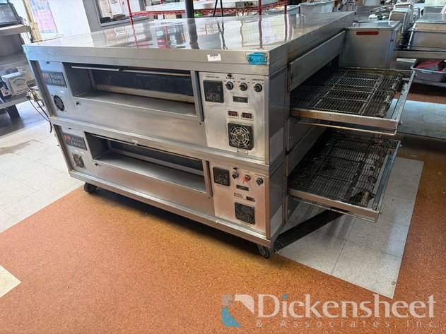 Image for MIDDLEBY MARSHALL PIZZA DOUBLE STACK OVEN ,GAS