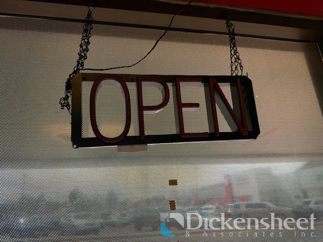 Image for PLASTIC OPEN SIGN