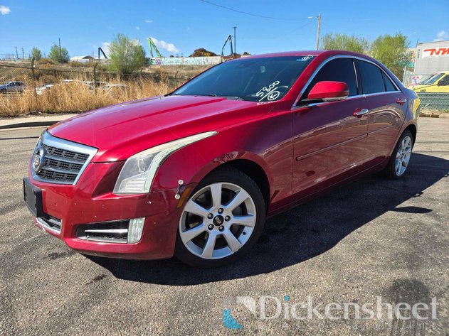 Image for 2013 Cadillac ATS Performance,  1G6AJ5SX7D0145800, FOB