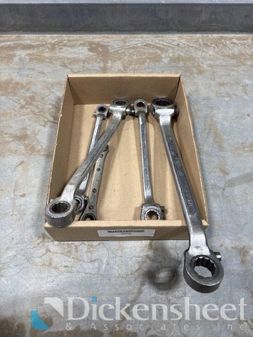 Image for TRUECRAFT RATCHETING WRENCHES - QTY (5)