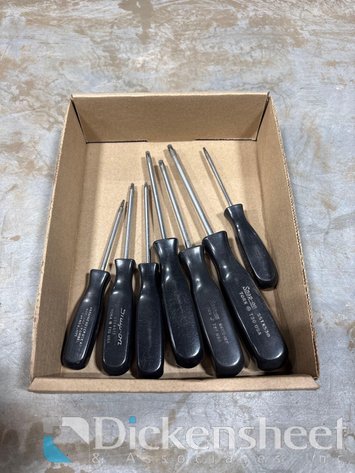 Image for SNAP-ON TORX SCREWDRIVERS - QTY (7)