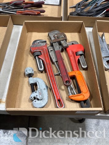 Image for ASSORTMENT OF PIPE WRENCHES