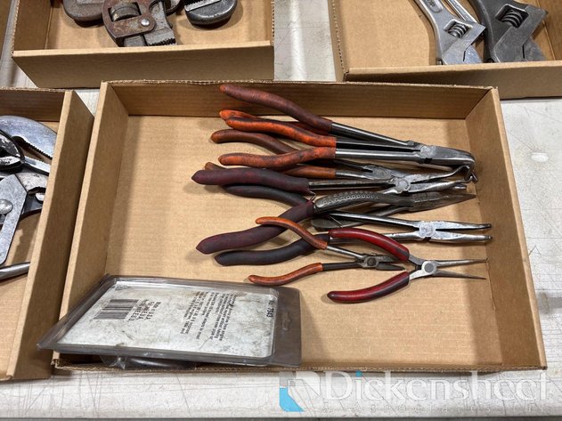 Image for LOT OF VARIOUS PLIERS