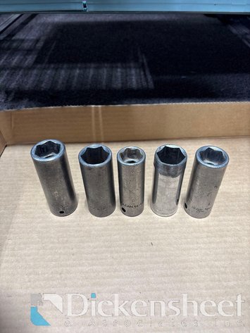Image for ASSORTMENT OF EXTENDED TORQUE WRENCH SOCKETS