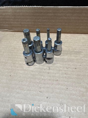 Image for LOT OF HEX BIT SOCKET DRIVERS