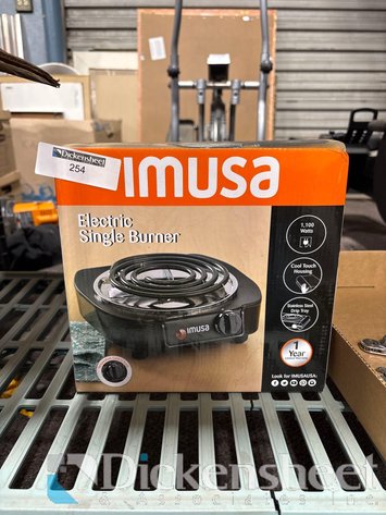 Image for IMUSA ELECTRIC SINGLE BURNER