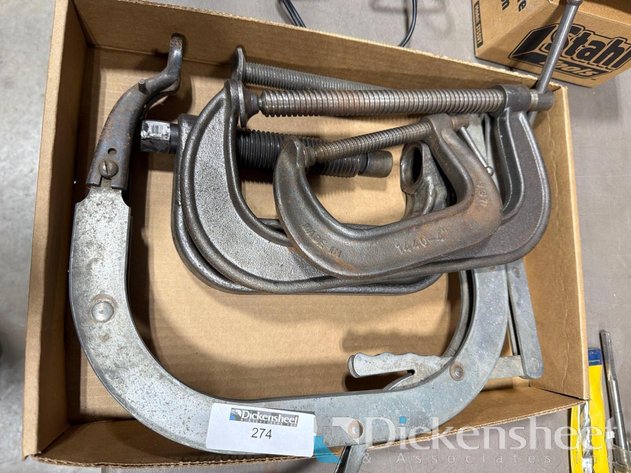 Image for SPRING COMPRESSOR C-CLAMPS LOT