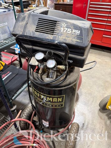 Image for CRAFTSMAN VERTICAL PORTABLE AIR COMPRESSOR