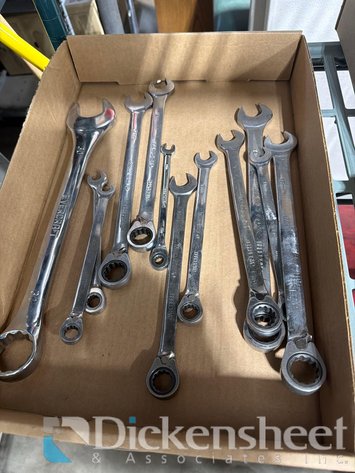 Image for LOT OF MATCO OPEN END METRIC WRENCHES