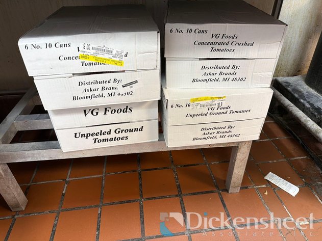 Image for (4) CASES OF CRUSHED TOMATOES