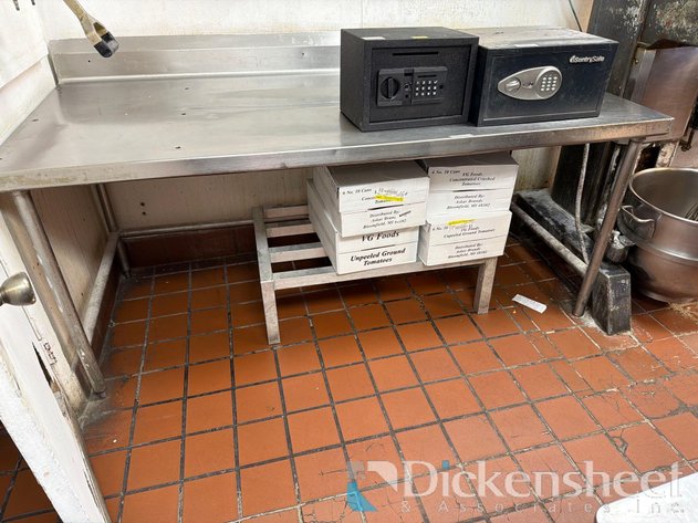 Image for STAINLESS STEEL TABLE