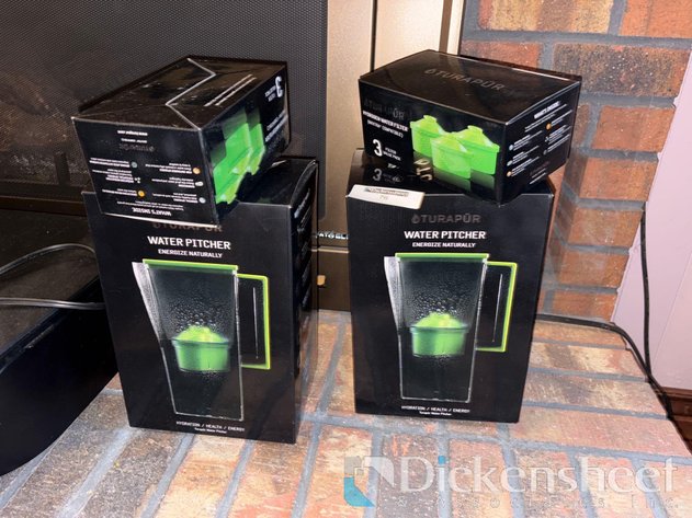 Image for TURAPOR FILTERED WATER PITCHERS QTY (2)
