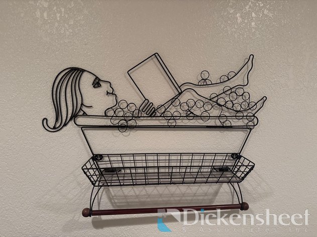 Image for HANGING WALL DECOR, QTY (6)