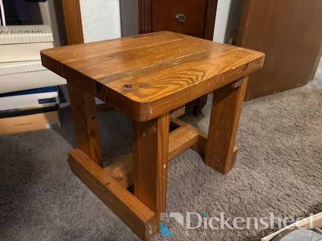 Image for WOOD SIDE TABLE