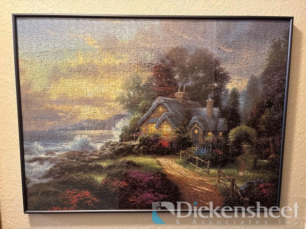 Image for FRAMED PUZZLES  BY THOMAS KINKADE, QTY (5)