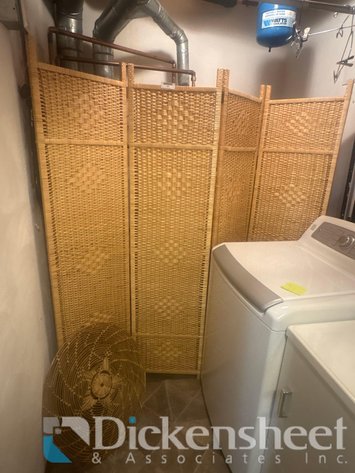Image for RATTAN ROOM DIVIDER AND WALL ART