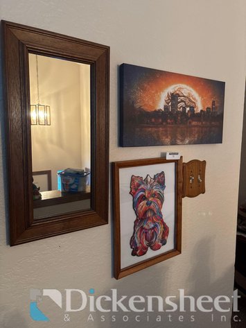 Image for ARTWORK AND MIRROR, QTY (3)