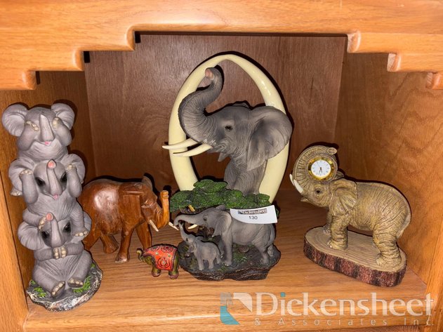 Image for GREAT SELECTION OF ELEPHANTS LOT