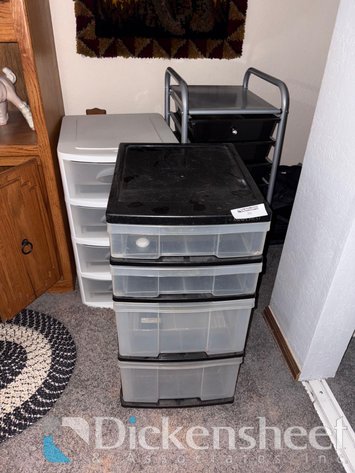 Image for PLASTIC ORGANIZERS / CADDY LOT, QTY (3)