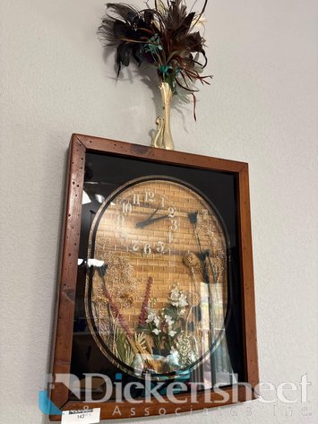 Image for WOOD FRAME DECORATIVE CLOCK