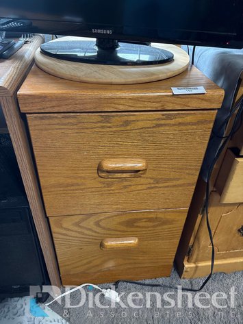 Image for TWO DRAWER FILE CABINET