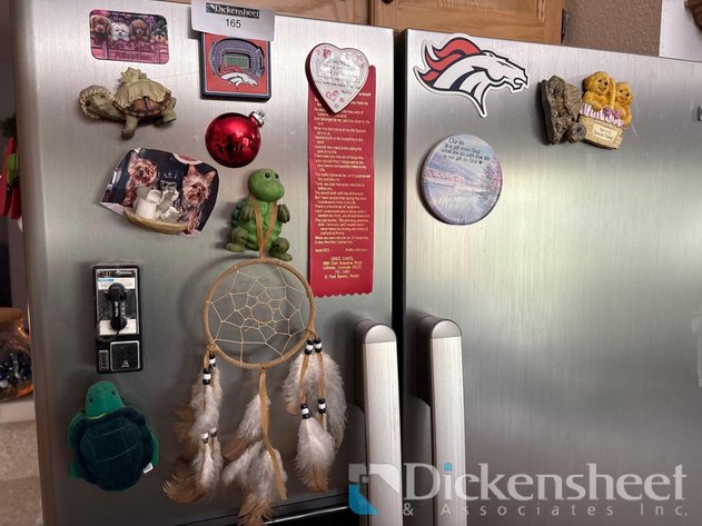 Image for LOT OF MAGNETS ON THE REFRIGERATOR