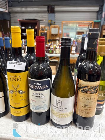 Image for BOTTLES OF MIXED WINE, QTY (6)