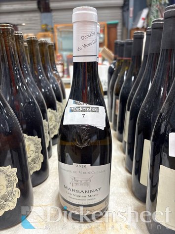 Image for DOMAINE DU VIEUX COLLEGE MARSANNAY 2020, QTY (5)