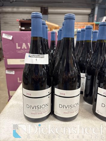 Image for DIVISION PINOT NOIR DEUX 2014, QTY (11)
