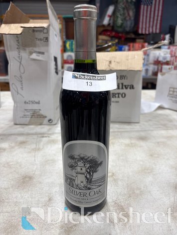 Image for 2014 SILVER OAK CABERNET SAUVIGNON 750ML, QTY (1)
