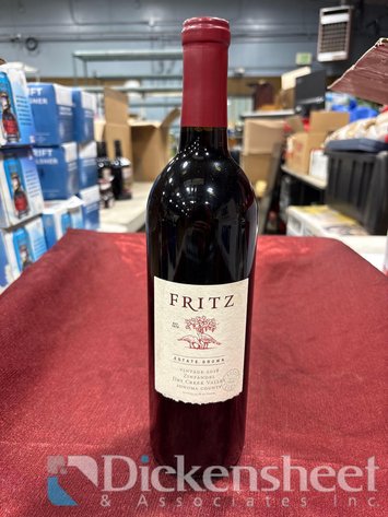 Image for FRITZ 2018 ZINFANDEL 750ML - QTY (12)