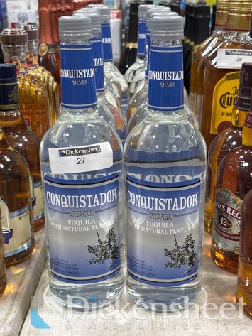 Image for CONQUISTADOR SILVER TEQUILA, QTY (12)