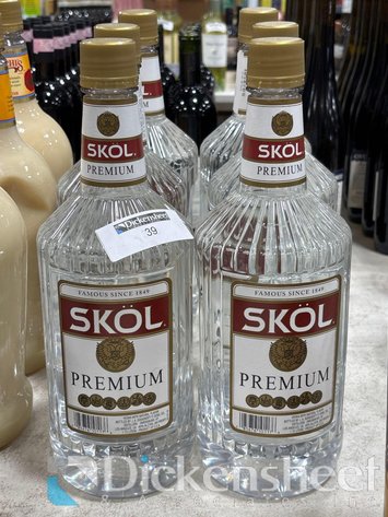Image for SKOL PREMIUM VODKA, QTY (6)