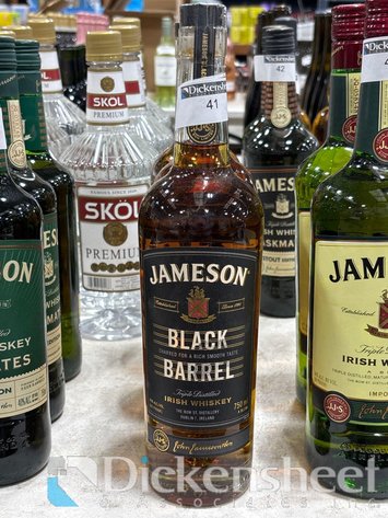 Image for JAMESON BLACK BARREL WHISKEY, QTY (3)