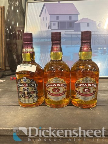 Image for CHIVAS REGAL BLENDED SCOTCH WHISKEY 750ML - QTY (3)
