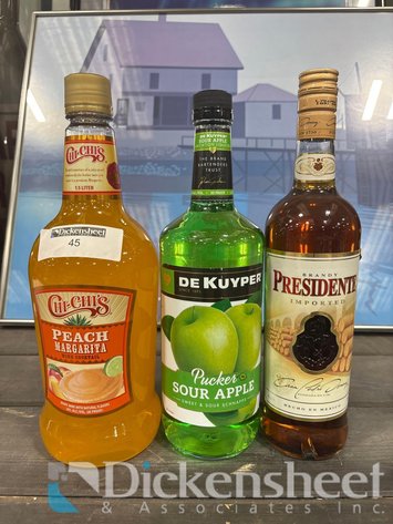 Image for MIXED LIQUEUR BOTTLE LOT - QTY (3)